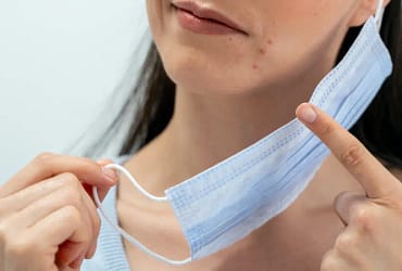 Mask induced dermatose